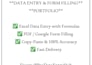 convert PDF to excel or word with 100per accuracy in 2 hours